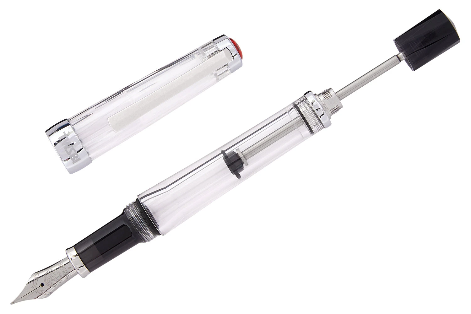 TWSBI Vac700R Fountain Pen - Clear 3 TWSBI Vac700R Fountain Pen - Clear - Image 3