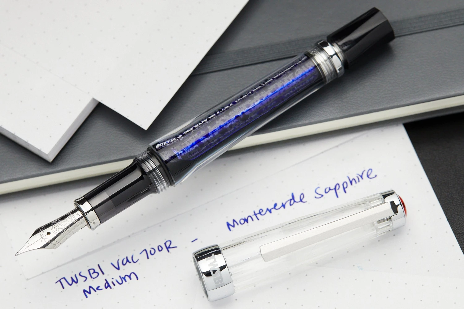 TWSBI Vac700R Fountain Pen - Clear 11 TWSBI Vac700R Fountain Pen - Clear - Image 11