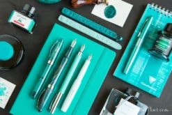 Noodler's Ahab Flex Fountain Pen - Mesa Turquoise -Office Supplies Shop ThursdayThings MintTurquoise 2