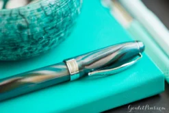Noodler's Ahab Flex Fountain Pen - Mesa Turquoise -Office Supplies Shop ThursdayThings MintTurquoise 4