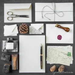 Original Crown Mill Classic Deckled Notecard Box Set - Cream 18 Original Crown Mill Classic Deckled Notecard Box Set - Cream -Office Supplies Shop ThursdayThings Salutations 1 51b3bf55 d85c 4061 928c 1787568f316b