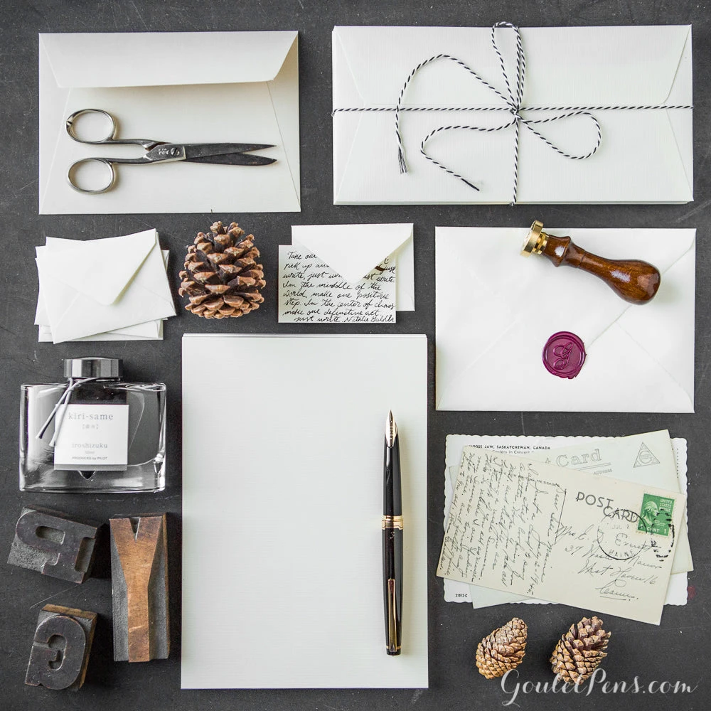 Original Crown Mill Classic Deckled Notecard Box Set - Cream 9 Original Crown Mill Classic Deckled Notecard Box Set - Cream - Image 9