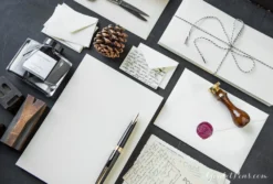 G. Lalo Vergé De France A5 Tablet - Ivory -Office Supplies Shop ThursdayThings Salutations 2