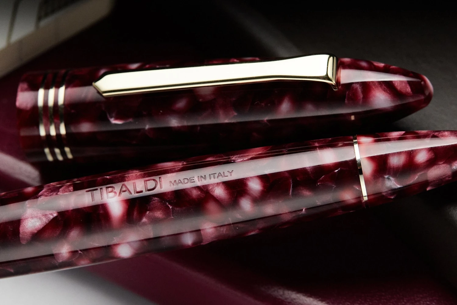 Tibaldi Bononia Fountain Pen - Pomegranate (Limited Edition) 7 Tibaldi Bononia Fountain Pen - Pomegranate (Limited Edition) - Image 7