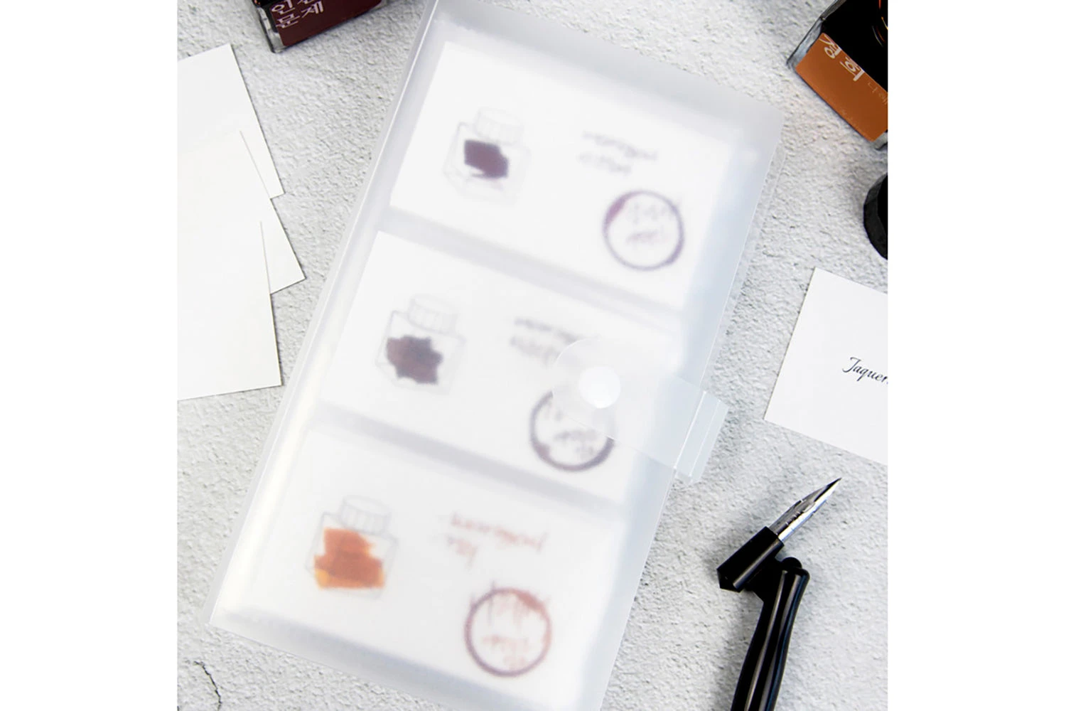 Wearingeul Transparent Color Chart Card Binder 6 Wearingeul Transparent Color Chart Card Binder - Image 6