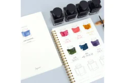Wearingeul Ink Color Swatch A5 Notebook -Office Supplies Shop Wearingeul ColorSwatchNotebook stock 2