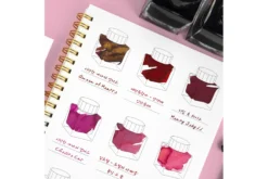 Wearingeul Ink Color Swatch A5 Notebook -Office Supplies Shop Wearingeul ColorSwatchNotebook stock 3