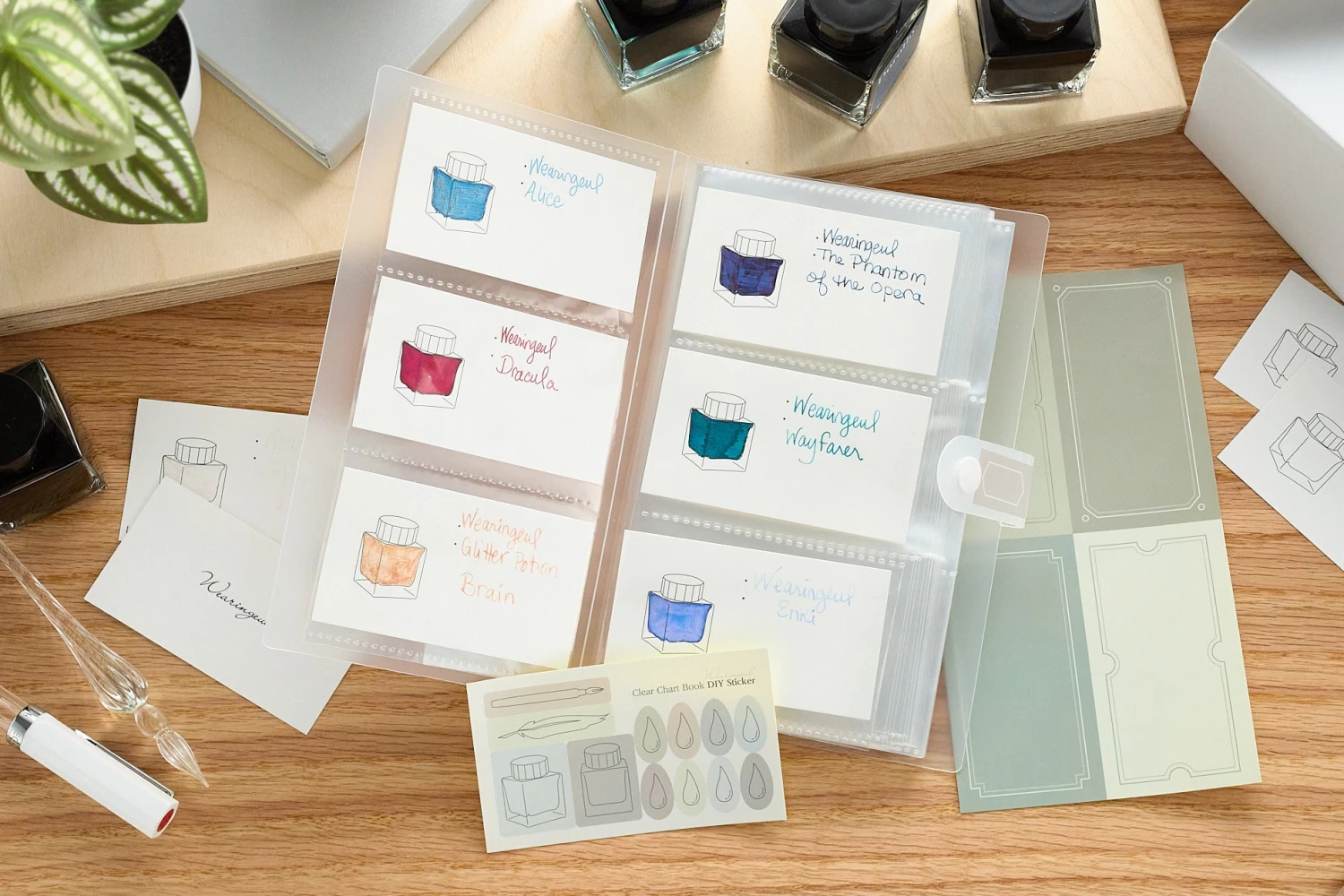 Wearingeul Transparent Color Chart Card Binder 3 Wearingeul Transparent Color Chart Card Binder - Image 3