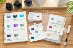 Wearingeul Ink Color Swatch Cards - Bottle -Office Supplies Shop Wearingeul Transparent ColorChartCard Binder Ink ColorChartCardsHorizontal InkColorSwatch A5Notebook group 1