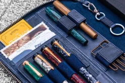 Galen Leather Zippered A5 Notebook Folio - Crazy Horse Navy Blue 27 Galen Leather Zippered A5 Notebook Folio - Crazy Horse Navy Blue -Office Supplies Shop leather zippered a5 leuchtturm1917 notebook folio crazy horse navy blue 3 1024x1024 f1a17f11 40e5 414d 874f b4e287607627