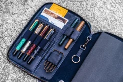 Galen Leather Zippered A5 Notebook Folio - Crazy Horse Navy Blue 25 Galen Leather Zippered A5 Notebook Folio - Crazy Horse Navy Blue -Office Supplies Shop leather zippered a5 leuchtturm1917 notebook folio crazy horse navy blue 5 1024x1024 d34bcb8d a003 4e8d 877b 735aeed5c4ed