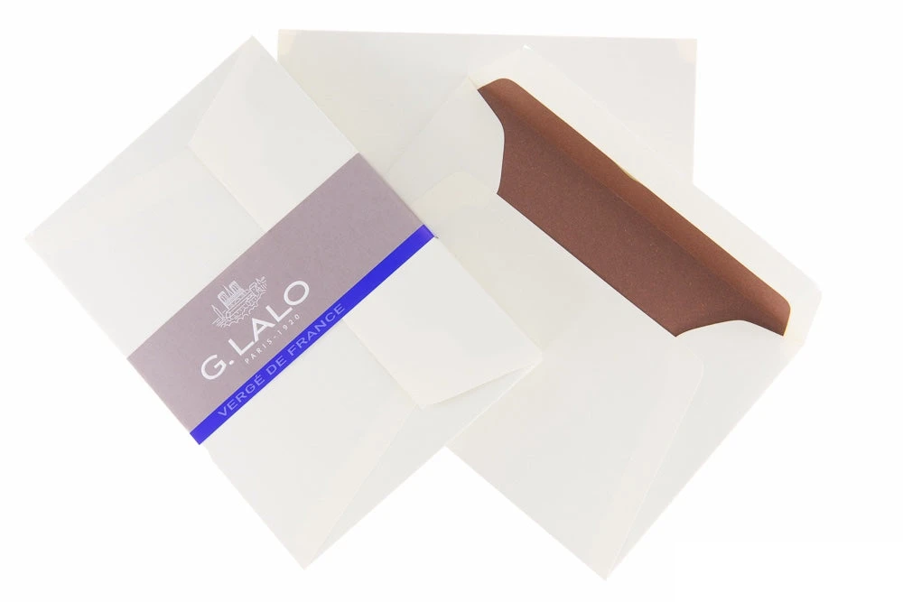 G. Lalo Vergé De France Small Envelopes - Ivory 1 G. Lalo Vergé De France Small Envelopes - Ivory
