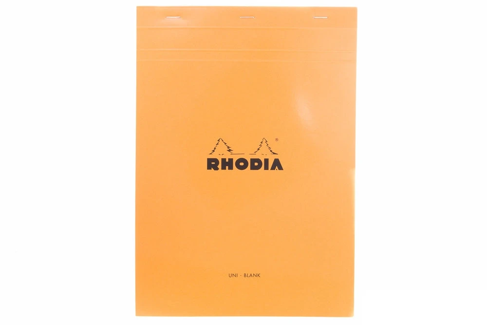 Rhodia No. 18 A4 Notepad - Orange, Blank 5 Rhodia No. 18 A4 Notepad - Orange, Blank - Image 5